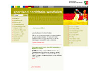 sportland nordrhein-westfalen. Informationsportal des Innenministeriums des Landes Nordrhein-Westfalen  